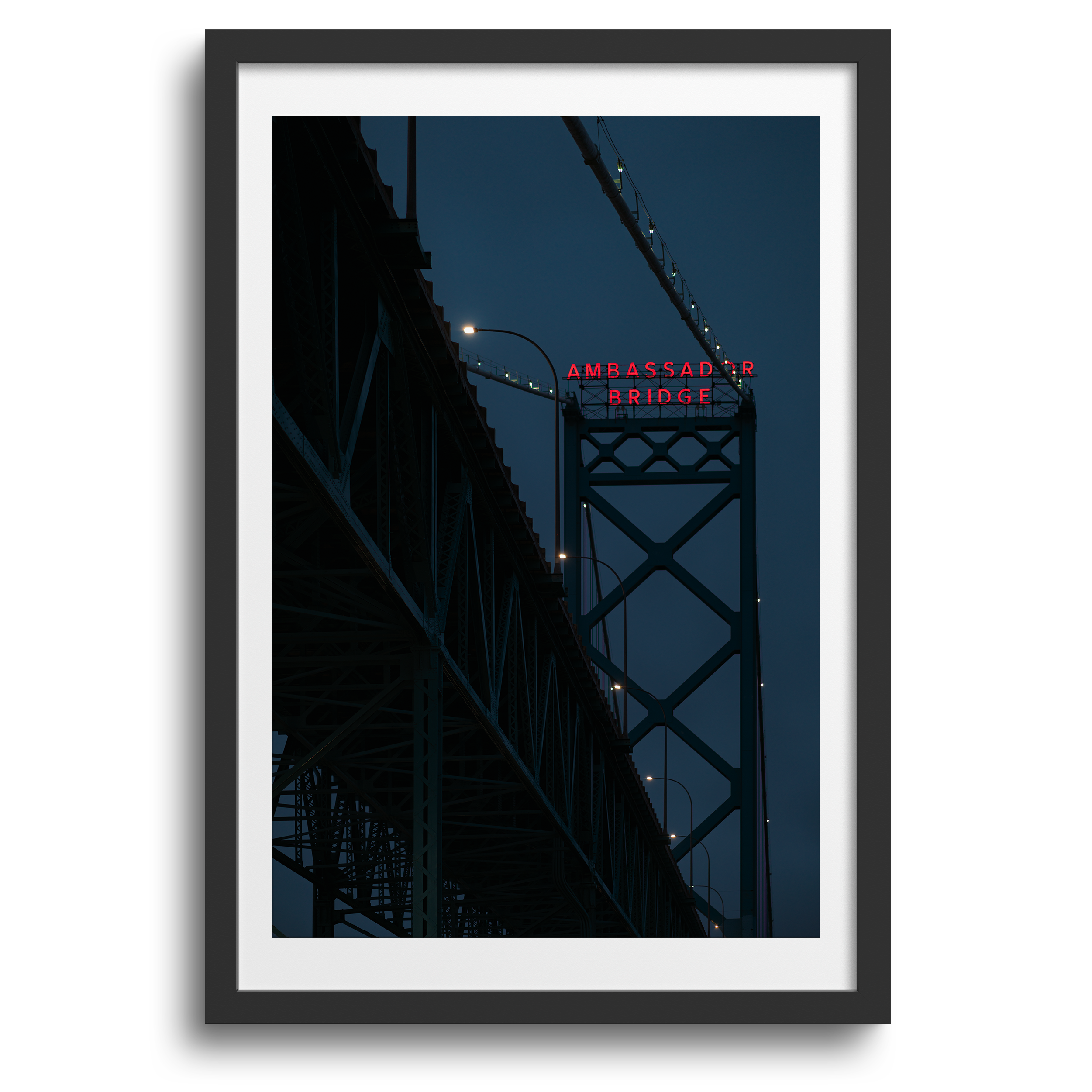 Ambassadörsbron • Detroit, Michigan