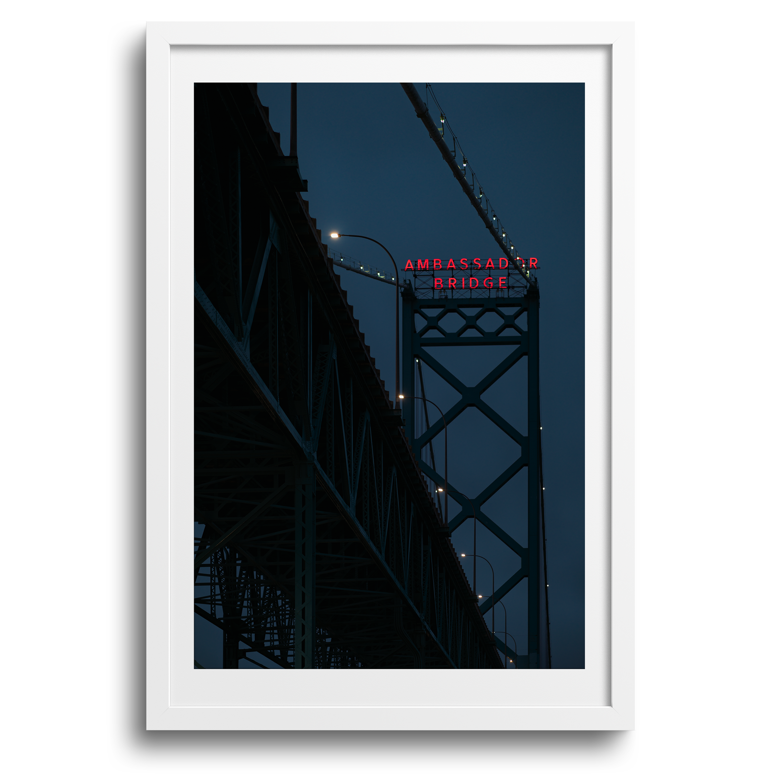 The Ambassador Bridge • Detroit, Michigan